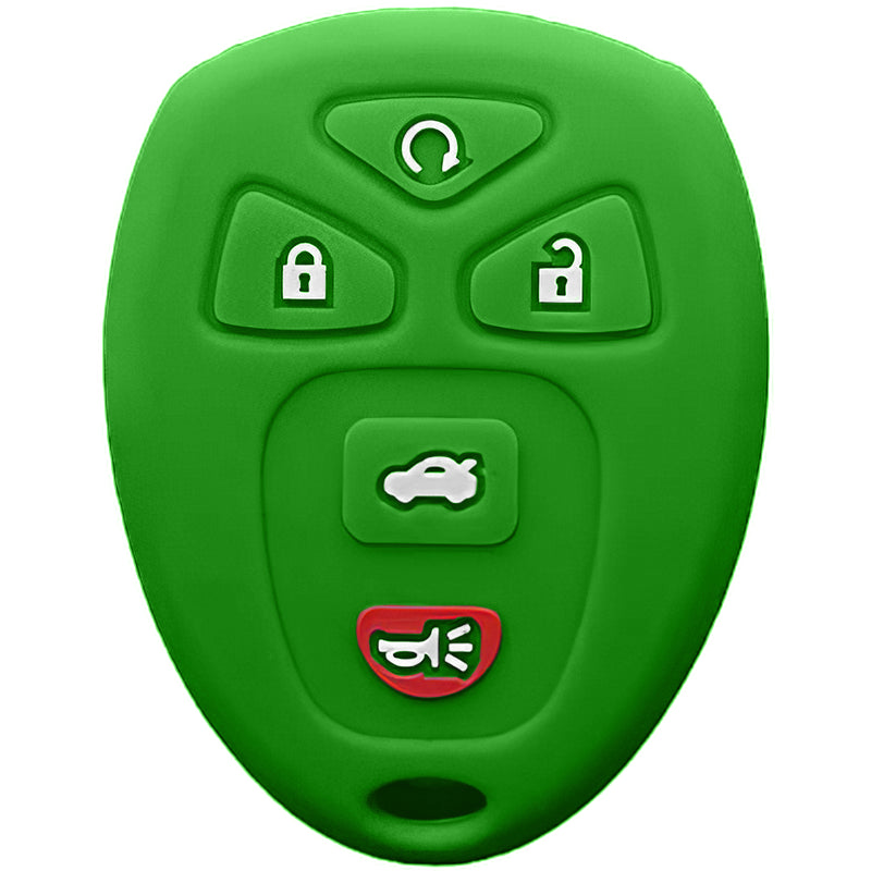 Silicone Key Fob Cover For GM 5 Buttons Regular Remote