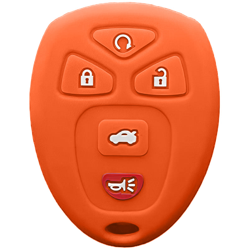 Silicone Key Fob Cover For GM 5 Buttons Regular Remote