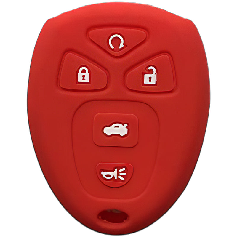 Silicone Key Fob Cover For GM 5 Buttons Regular Remote