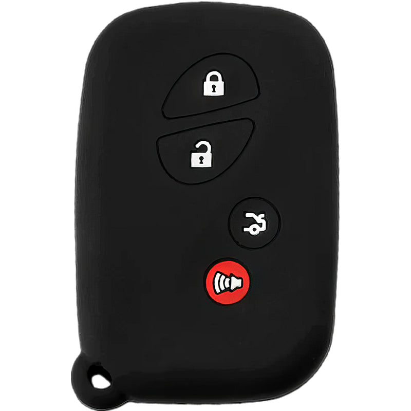 Silicone Protective Key Fob Cover For Lexus 4 Buttons Smart Key Remote