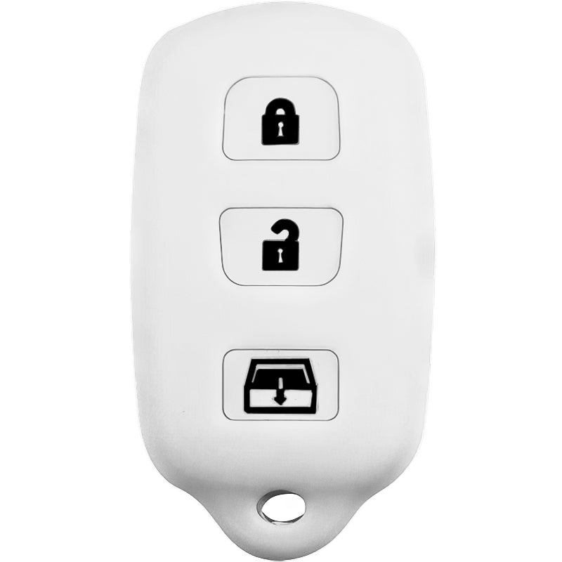 Silicone Key Fob Cover For Toyota 4 Buttons Regular Remote