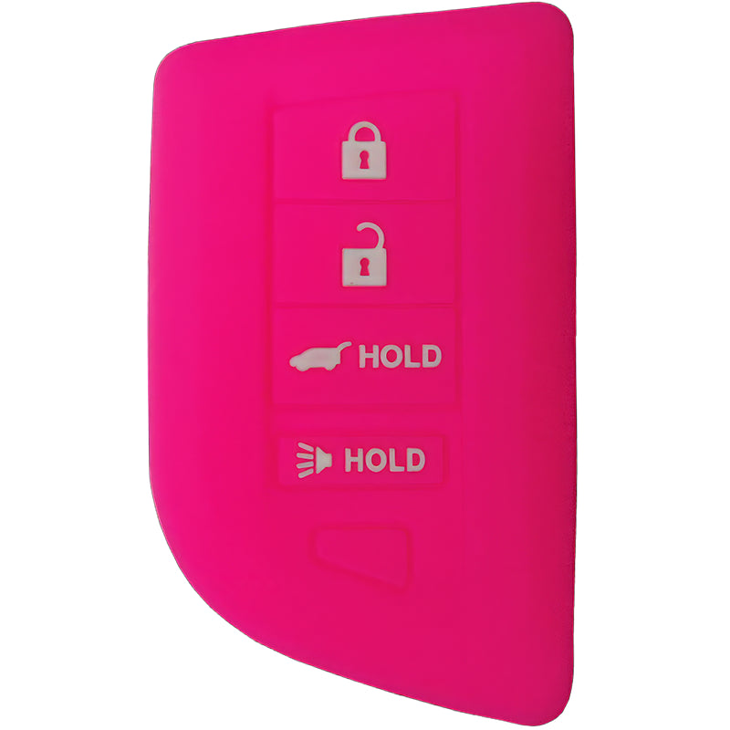 Silicone Key Fob Cover For Acura 4 Buttons Smart Key Remote