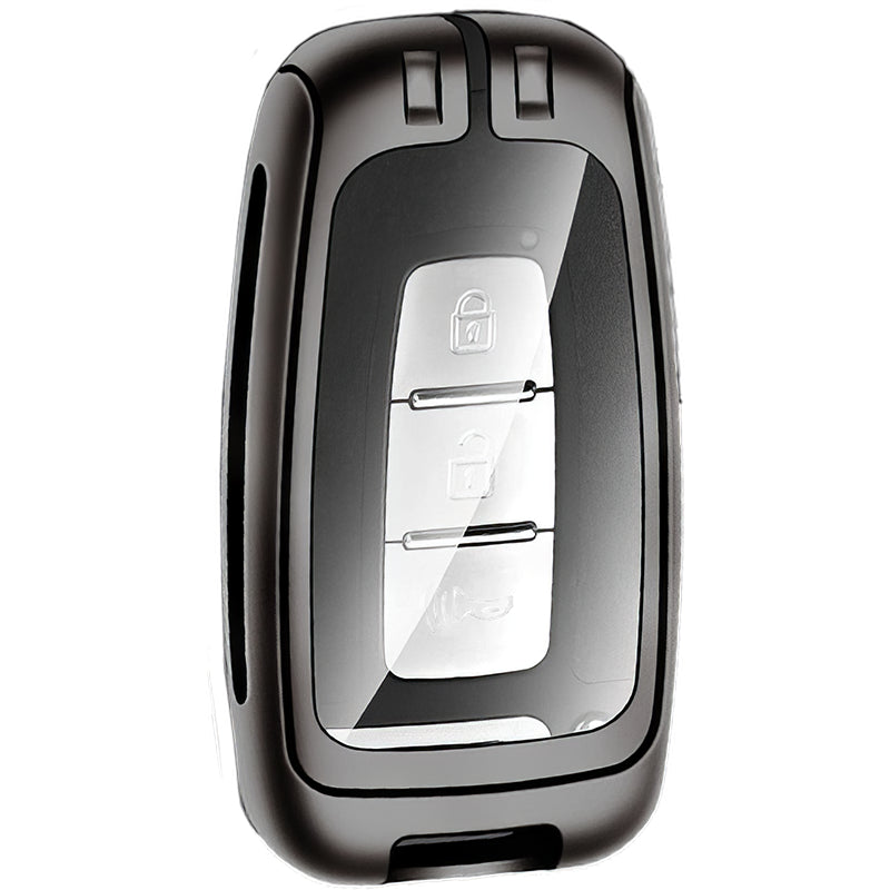 Zinc Alloy Leather TPU Car Key Case Cover for Hyundai FCC ID: SY5HMFNA04, SY5RBFNA433