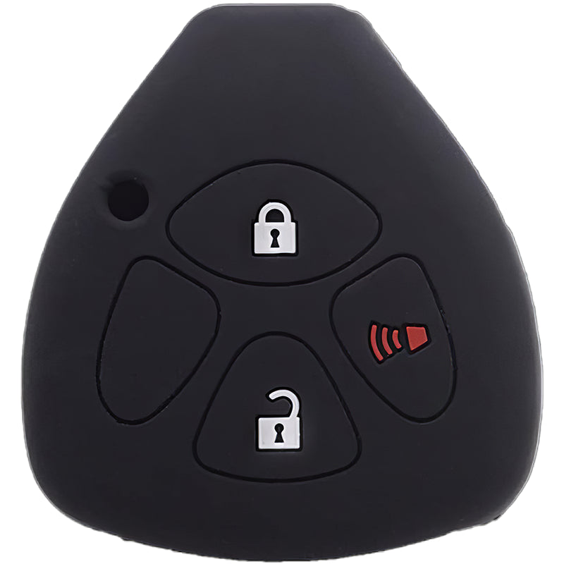Silicone Protective Key Fob Cover For Toyota/Scion 3 Buttons Remote Head Key