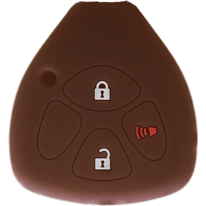 Silicone Protective Key Fob Cover For Toyota/Scion 3 Buttons Remote Head Key