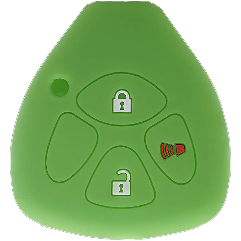 Silicone Protective Key Fob Cover For Toyota/Scion 3 Buttons Remote Head Key