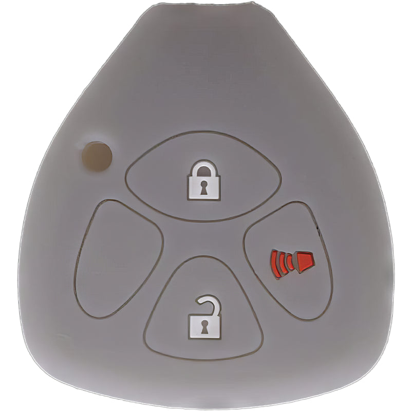 Silicone Protective Key Fob Cover For Toyota/Scion 3 Buttons Remote Head Key