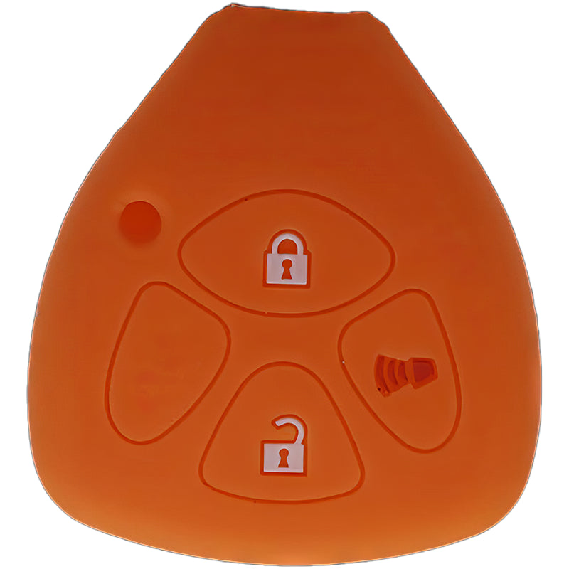 Silicone Protective Key Fob Cover For Toyota/Scion 3 Buttons Remote Head Key