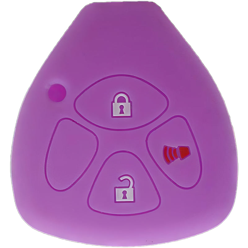 Silicone Protective Key Fob Cover For Toyota/Scion 3 Buttons Remote Head Key