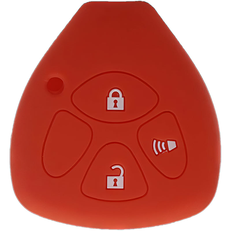 Silicone Protective Key Fob Cover For Toyota/Scion 3 Buttons Remote Head Key