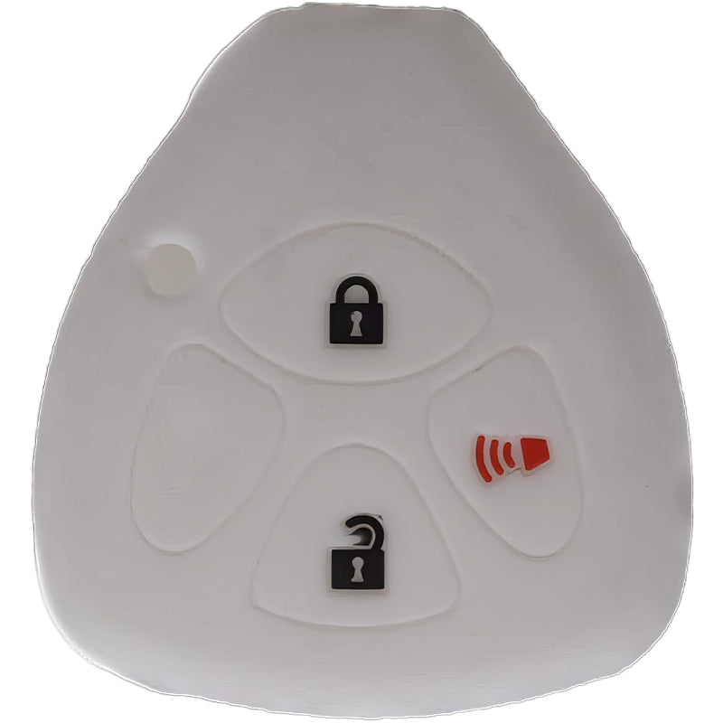 Silicone Protective Key Fob Cover For Toyota/Scion 3 Buttons Remote Head Key