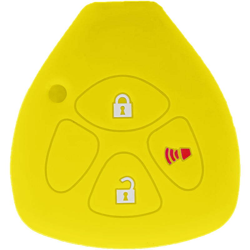 Silicone Protective Key Fob Cover For Toyota/Scion 3 Buttons Remote Head Key