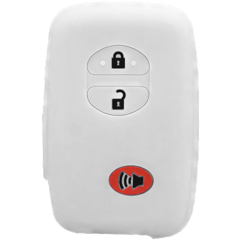 Silicone Key Fob Cover For Toyota 3 Buttons Smart Key Remote