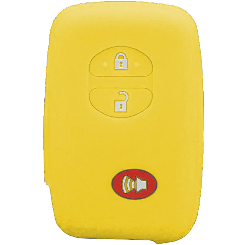 Silicone Key Fob Cover For Toyota 3 Buttons Smart Key Remote
