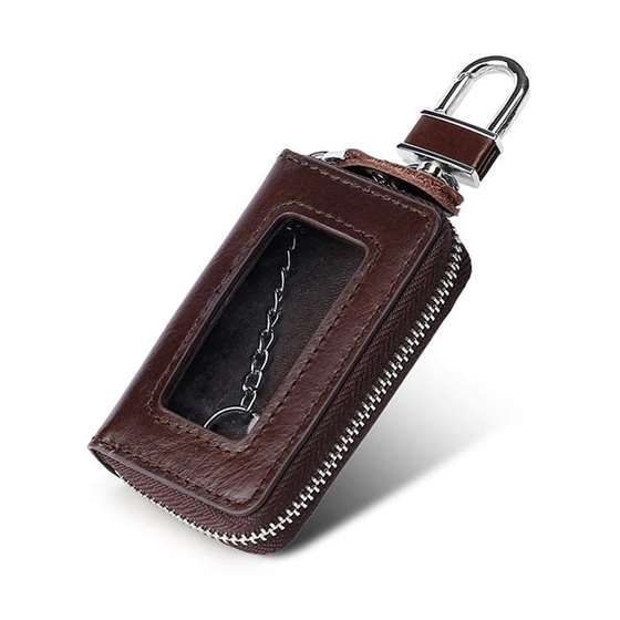 Leather Universal Key Fob Key Chain Case