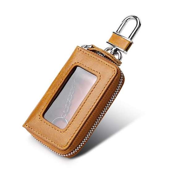 Leather Universal Key Fob Key Chain Case