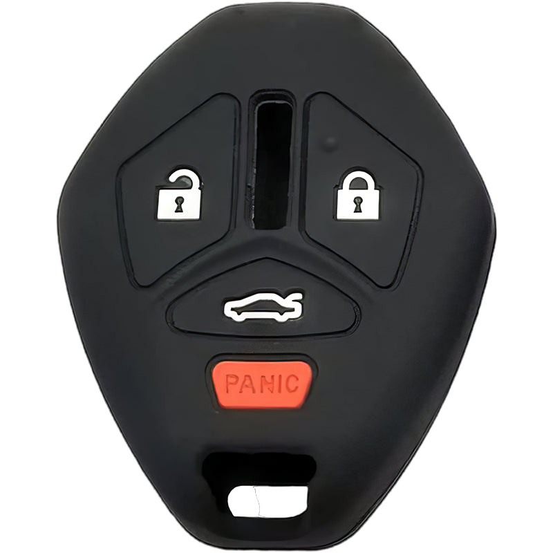 Silicone Protective Key Fob Cover For Mitsubishi 4 Buttons Flipkey Remote