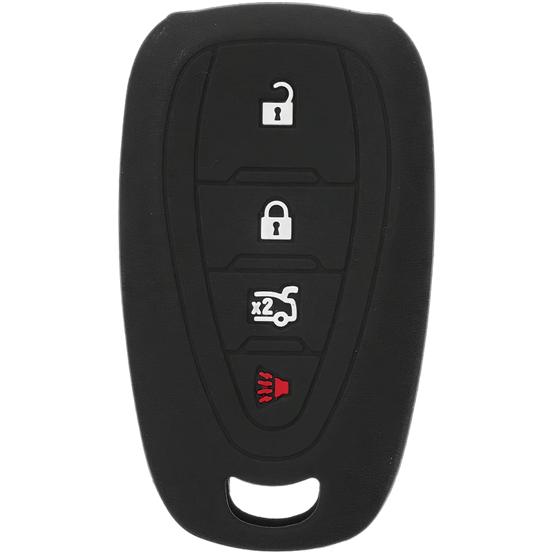 Silicone Key Fob Cover For Chevrolet 4 Buttons Smart Key Remote