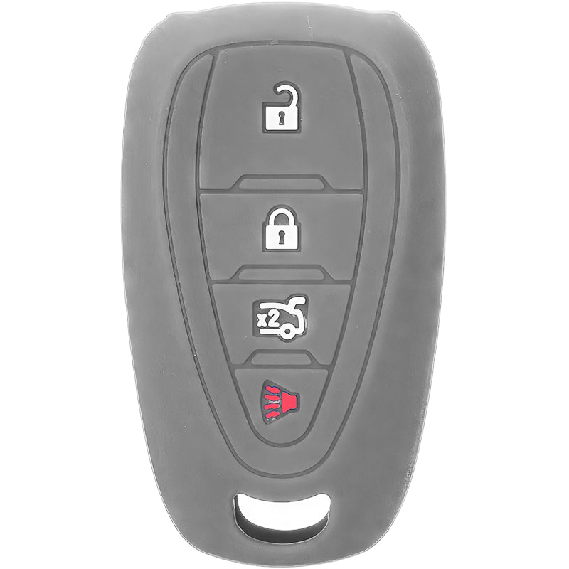 Silicone Key Fob Cover For Chevrolet 4 Buttons Smart Key Remote