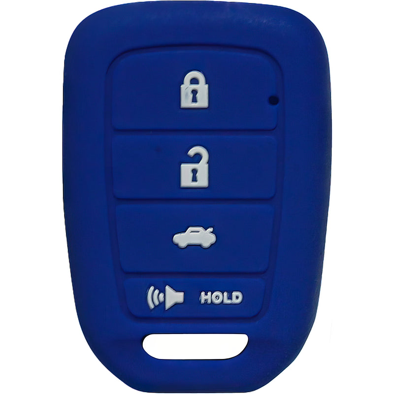 Silicone Key Fob Cover For Honda 4 Buttons Remote Head Key