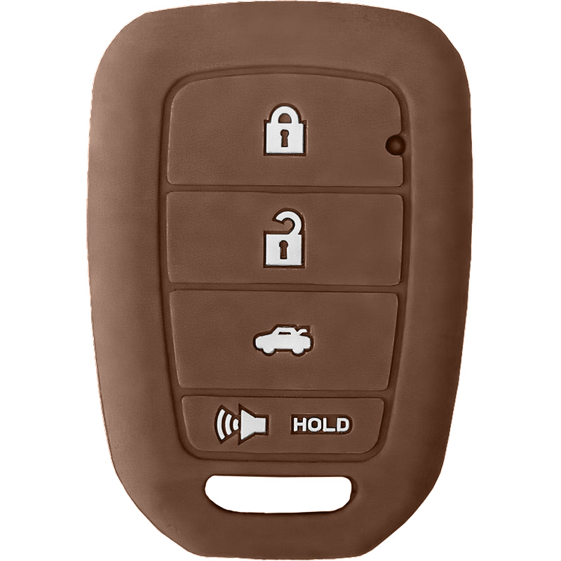 Silicone Key Fob Cover For Honda 4 Buttons Remote Head Key