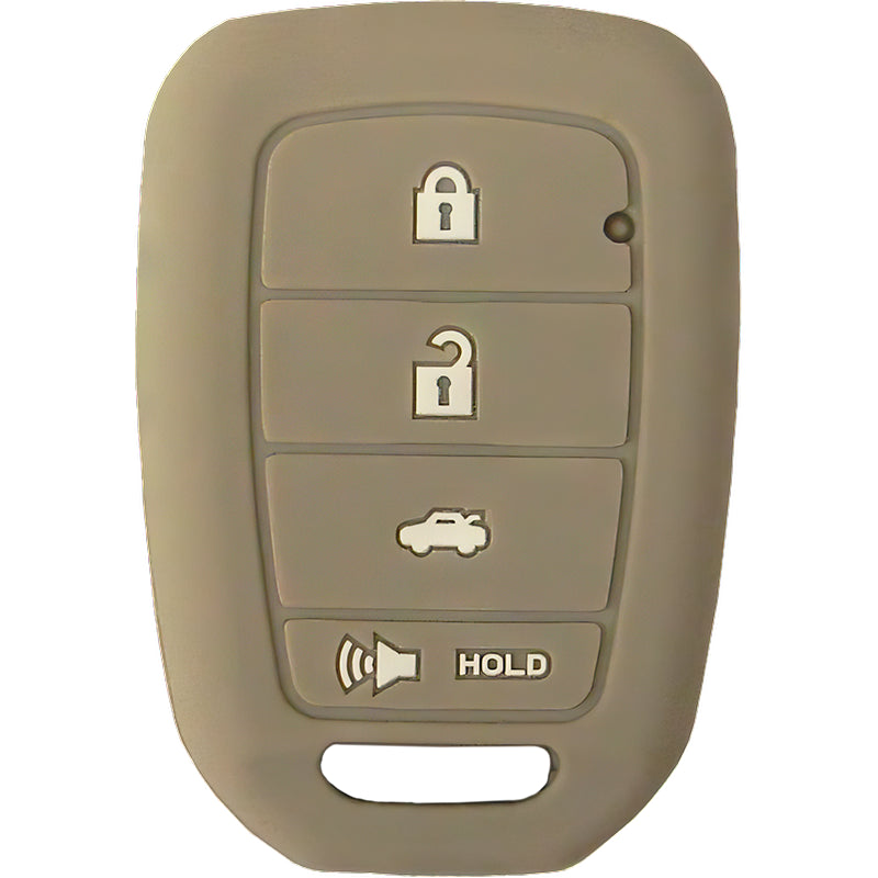 Silicone Key Fob Cover For Honda 4 Buttons Remote Head Key