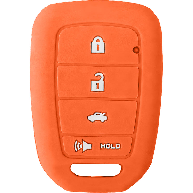 Silicone Key Fob Cover For Honda 4 Buttons Remote Head Key