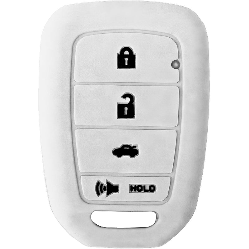 Silicone Key Fob Cover For Honda 4 Buttons Remote Head Key