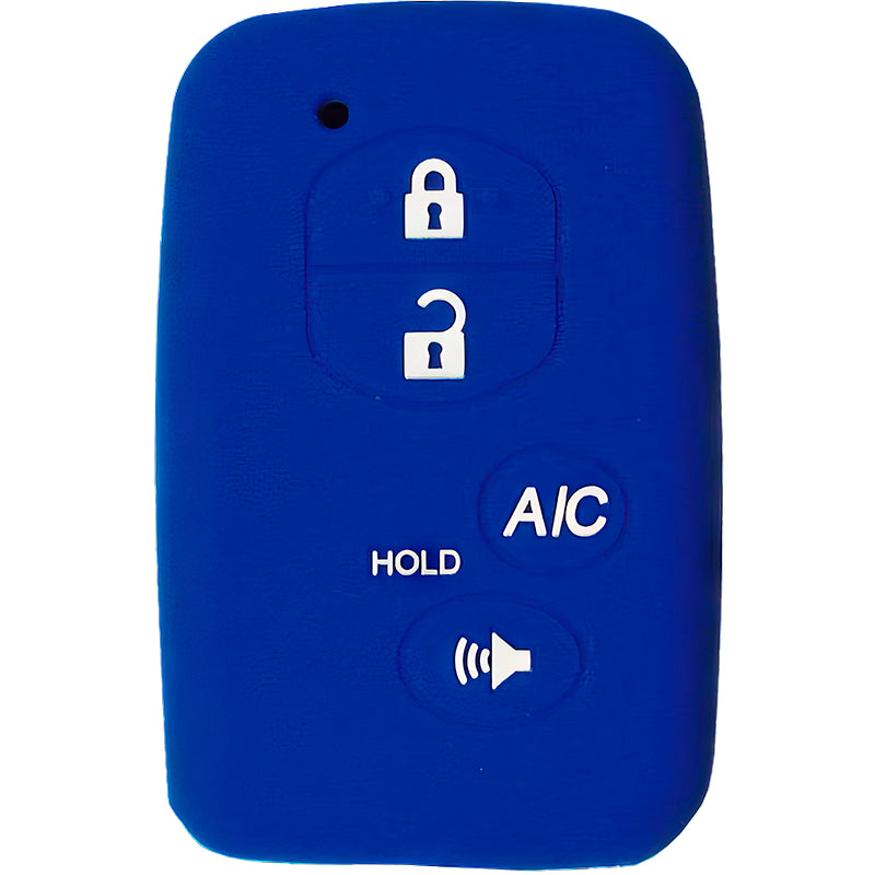 Silicone Protective Key Fob Cover For Toyota 4 Buttons Smart Key Remote