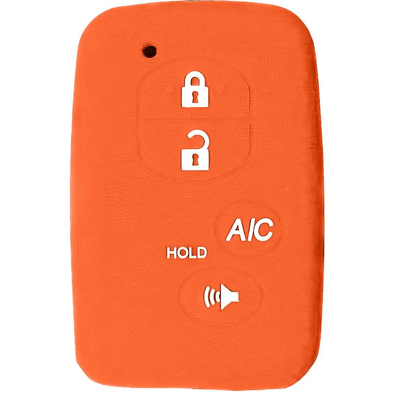 Silicone Protective Key Fob Cover For Toyota 4 Buttons Smart Key Remote