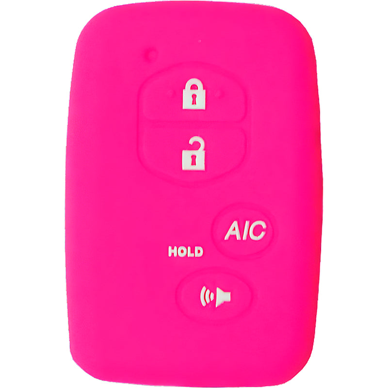 Silicone Protective Key Fob Cover For Toyota 4 Buttons Smart Key Remote