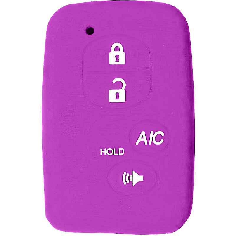 Silicone Protective Key Fob Cover For Toyota 4 Buttons Smart Key Remote