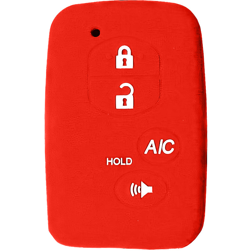 Silicone Protective Key Fob Cover For Toyota 4 Buttons Smart Key Remote