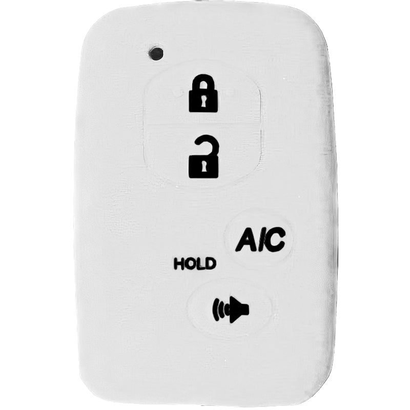 Silicone Protective Key Fob Cover For Toyota 4 Buttons Smart Key Remote