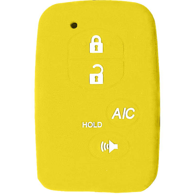 Silicone Protective Key Fob Cover For Toyota 4 Buttons Smart Key Remote
