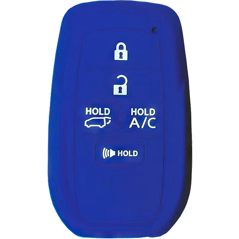 Silicone Protective Key Fob Cover For Toyota 5 Buttons Smart Key Remote