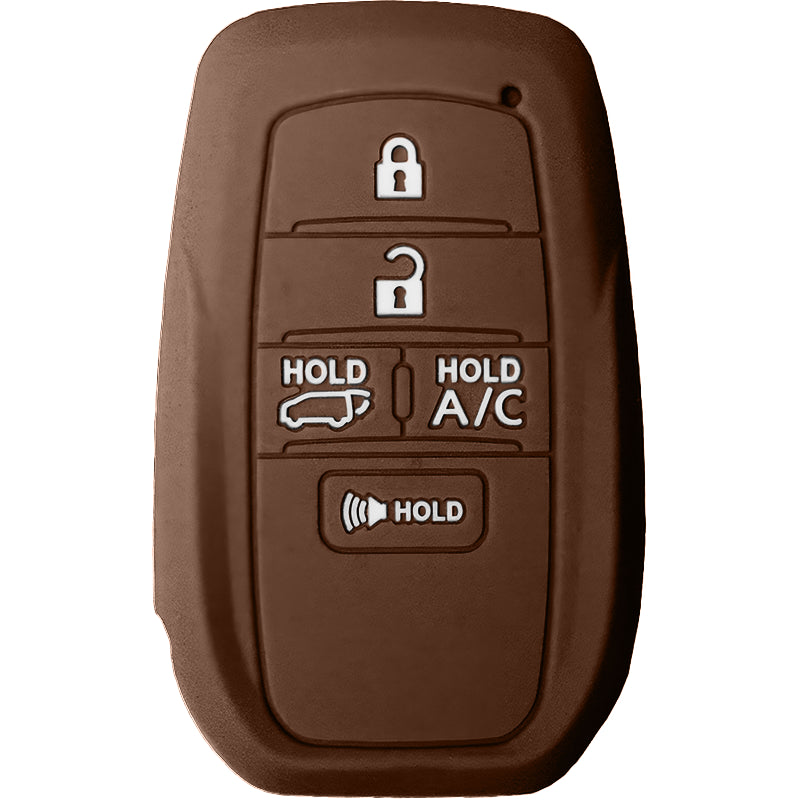 Silicone Protective Key Fob Cover For Toyota 5 Buttons Smart Key Remote
