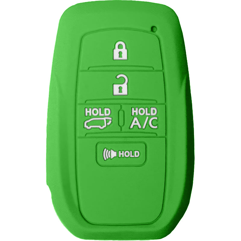 Silicone Protective Key Fob Cover For Toyota 5 Buttons Smart Key Remote