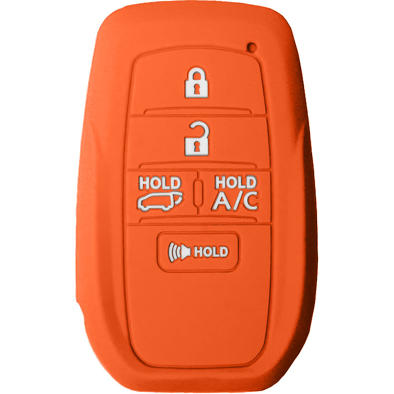 Silicone Protective Key Fob Cover For Toyota 5 Buttons Smart Key Remote