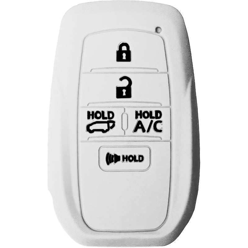 Silicone Protective Key Fob Cover For Toyota 5 Buttons Smart Key Remote