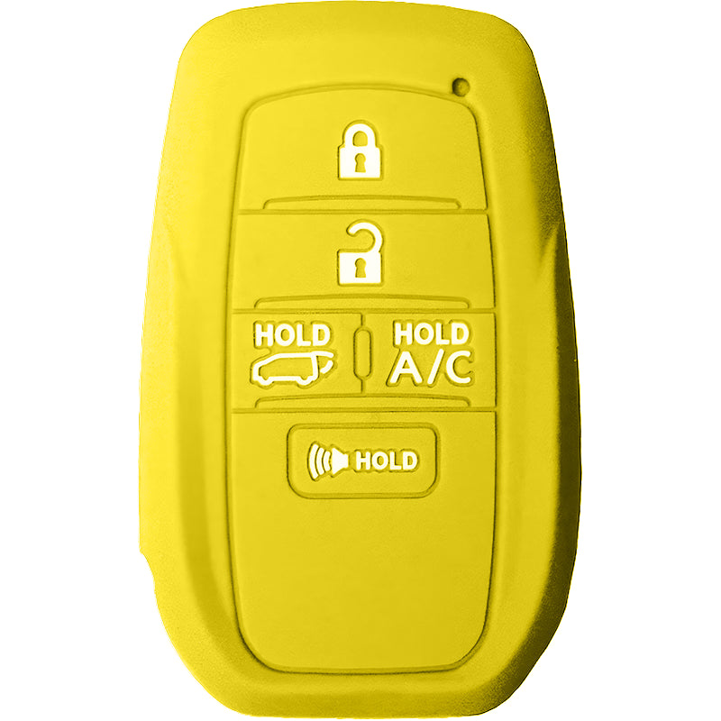 Silicone Protective Key Fob Cover For Toyota 5 Buttons Smart Key Remote