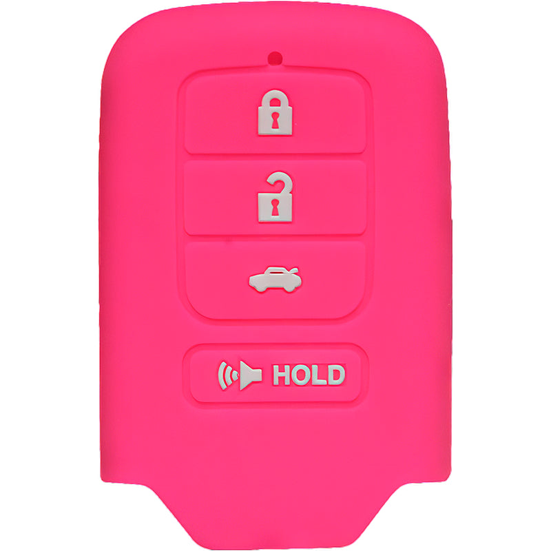 Silicone Key Fob Cover For Honda 4 Buttons Smart Key Remote