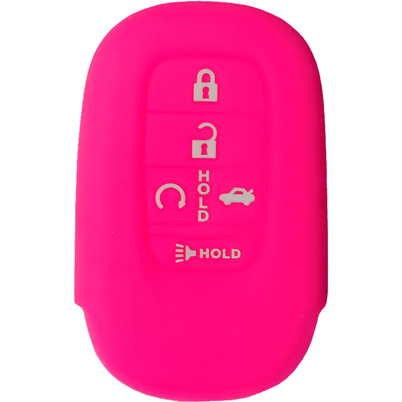 Silicone Key Fob Cover For Honda 5 Buttons Smart Key Remote
