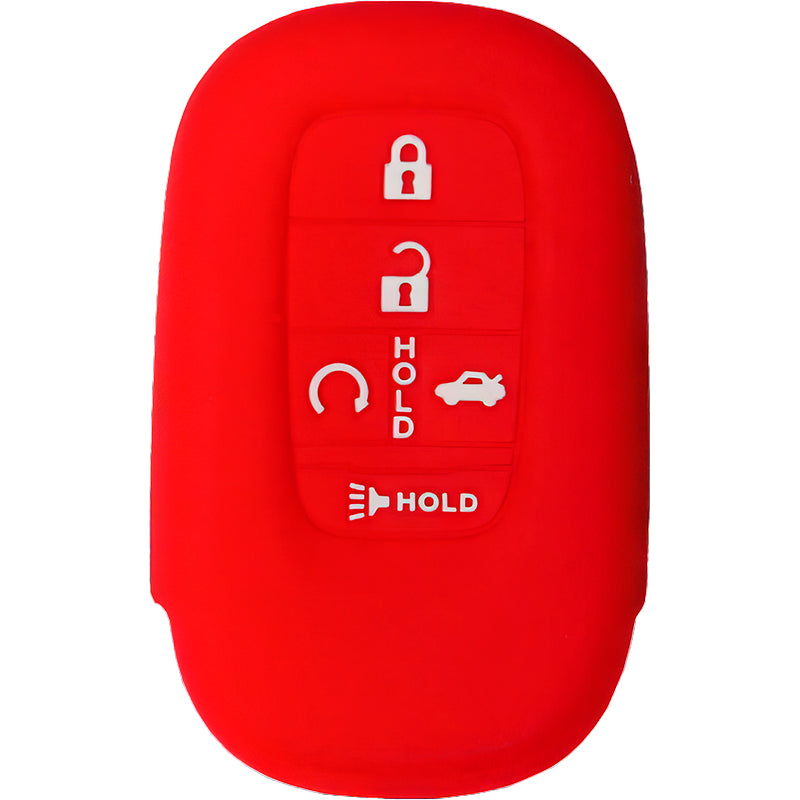 Silicone Key Fob Cover For Honda 5 Buttons Smart Key Remote