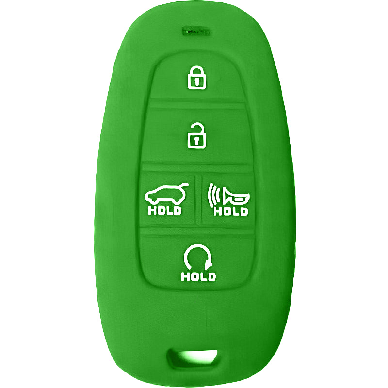 Silicone Protective Cover for Hyundai 5 Buttons Smart Key Remote