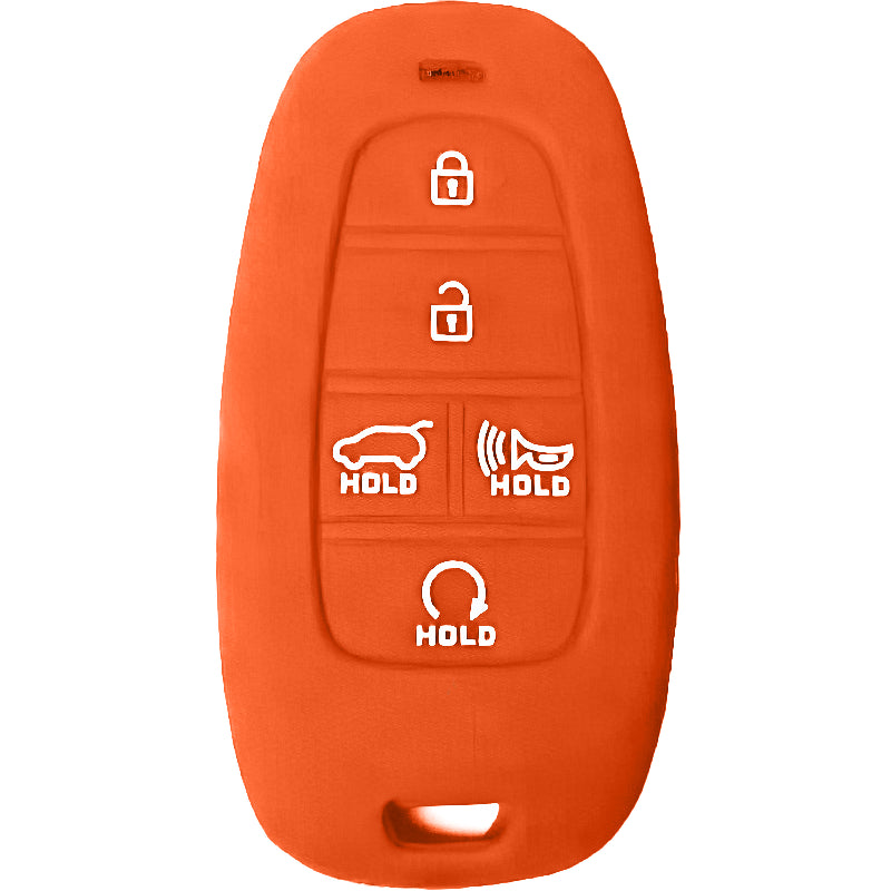 Silicone Protective Cover for Hyundai 5 Buttons Smart Key Remote
