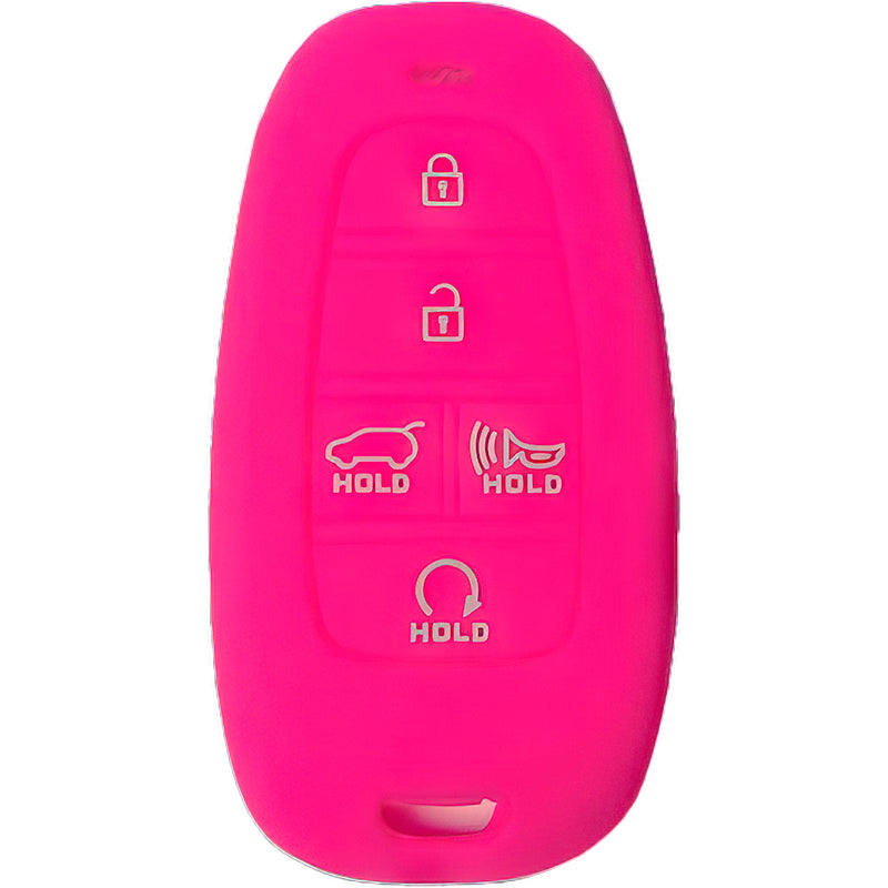 Silicone Protective Cover for Hyundai 5 Buttons Smart Key Remote