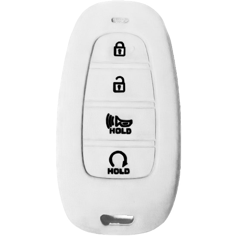 Silicone Key Fob Cover For Hyundai 4 Buttons Smart Key Remote
