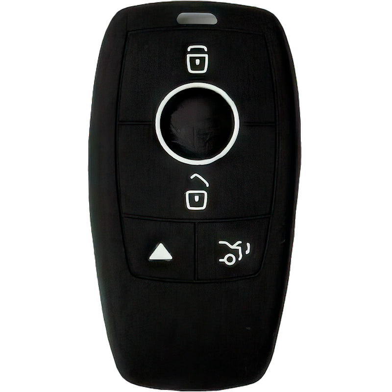 Silicone Key Fob Cover For Mercedes 4 Buttons Smart Key Remote