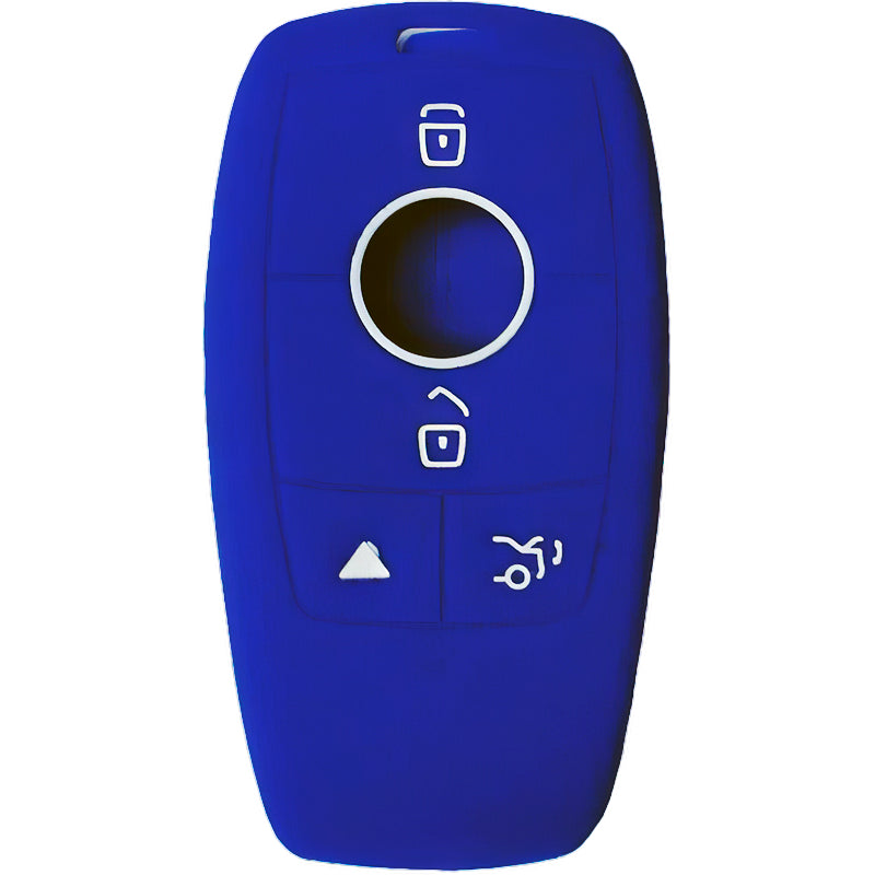 Silicone Key Fob Cover For Mercedes 4 Buttons Smart Key Remote